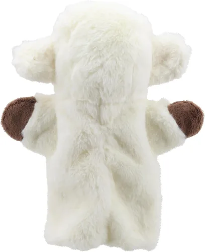 Miniatura 4 de The Puppet Company ECO Animal Buddies - Marioneta de mano de oveja blanca, 9.8 in