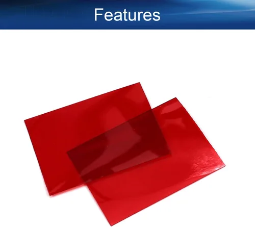 Miniatura 3 de Othmro 12 unids rojo+rojo 3D gafas de filtro de papel resina lente para 3D TV cine películas DVD ver películas caseras 12 piezas rojo+rojo