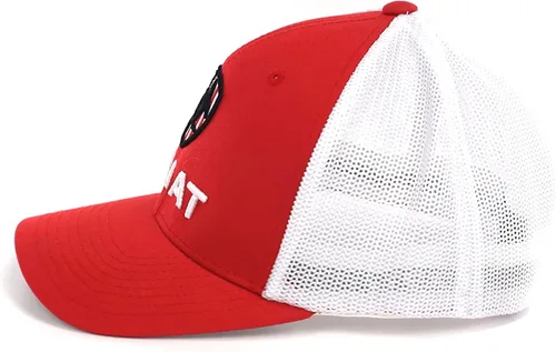 Miniatura 4 de ARIAT Red Flexfit USA Shield Logo Gorra para hombre