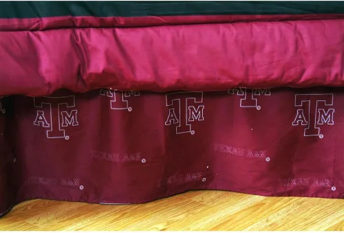 Miniatura 31 de College Covers Everything Comfy Nebraska Cornhuskers - Falda de cama con volantes, tamaño individual