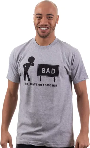 Miniatura 2 de Eso no es un buen signo Papá broma divertido padre abuelo papá día del padre Bad Pun humor camiseta