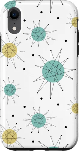 Miniatura 25 de Franciscan Starburst Mid Century Modern Atomic Era Pattern Case for iPhone 17