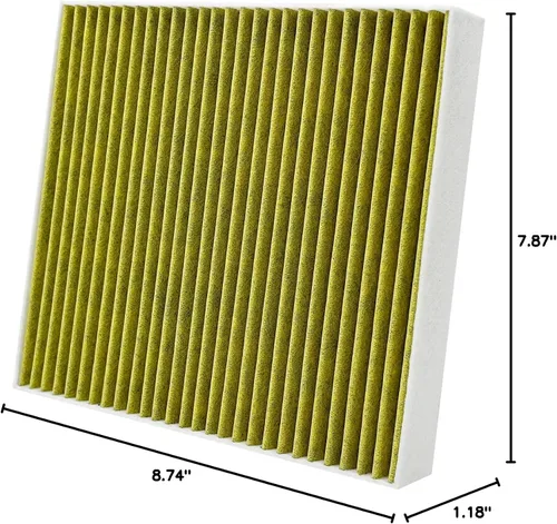 Miniatura 8 de Filtro de aire de cabina JMX39 Compatible con IS350 2014-2025, RC350 2015-2024, GS350 2013-2020, GS F, GS200T, GS450H, IS200T, IS300, IS500, RC F