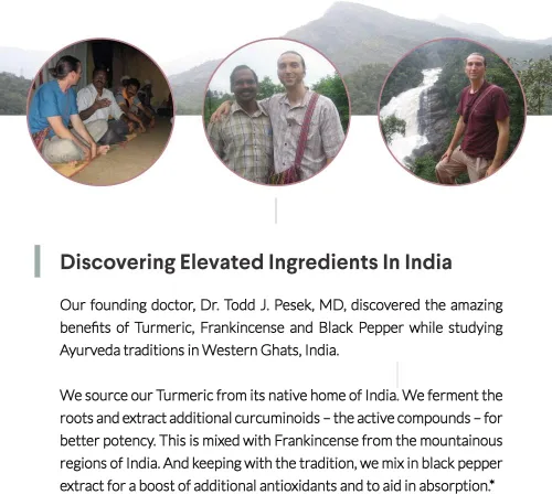 Miniatura 4 de Nutritional Roots - Cúrcuma india + incienso - Con 95% de curcuminoides, curcumina longa, boswellia serrata y pimienta negra - Apoya la salud