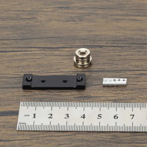 Miniatura 5 de RCAWD Juego de postes magnéticos para 1/24 Axial SCX24 Wrangler Bronco Gladiator C10 Deadbolt piezas de actualización (negro)