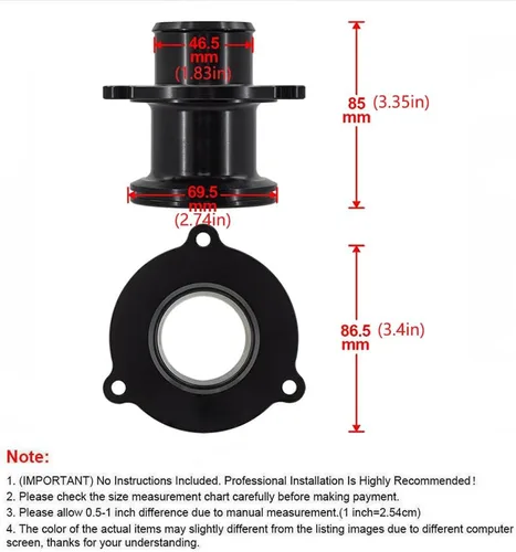 Miniatura 2 de Tubo de eliminación de silenciador turbo para motor turbo EA888 para motores vag 2.0 tfsi audi vw golf7 1.8t 2.0t gasolina