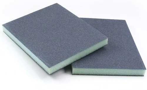 Miniatura 28 de Utoolmart 12 bloques de lijado de esponja de lijado, grano 180 húmedo, seco, lavable y reutilizable, esponja de papel de lija para muebles de 12