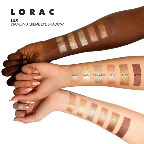 Miniatura 6 de LORAC Sombra de ojos LUX Diamond Crème, ENCAJE