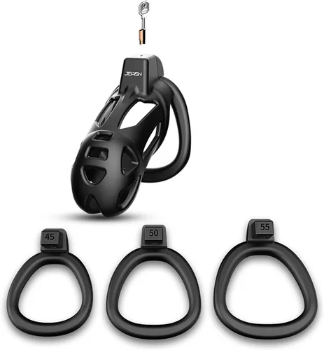 Miniatura 10 de Jaula de castidad ligera para pene de hombre, jaula de castidad para pene, dispositivo de castidad de KG, suave, jaula de pene para hombres, juguete