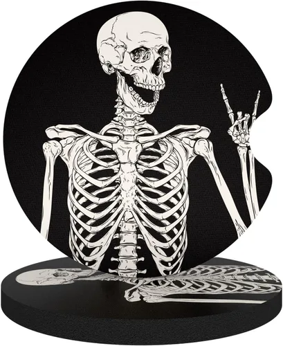 Miniatura 25 de Aiawoxc Portavasos para automóvil, paquete de 2 posavasos universales antideslizantes con una muesca para el dedo, tapete para la mayoría