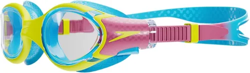 Miniatura 2 de Speedo Gafas de natación unisex para niños Biofuse 2.0 Junior Llovizna Limón/Rosa Kiki/Picton Blu