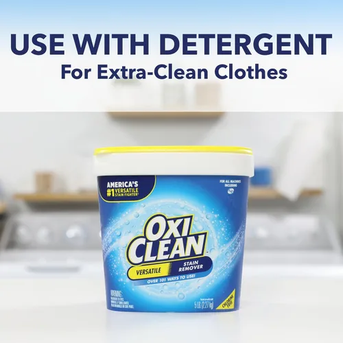 Miniatura 5 de OxiClean - Polvo versátil quitamanchas, 5 libras