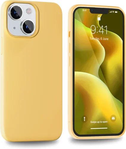 Miniatura 17 de IceSword Funda compatible con iPhone 13 Mini, color morado clavo, fundas de silicona para teléfono, ultra delgada, protección a prueba de golpes