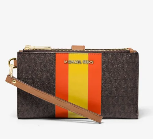 Miniatura 3 de Adele Logo Stripe Smartphone Wallet, amapola, Drop