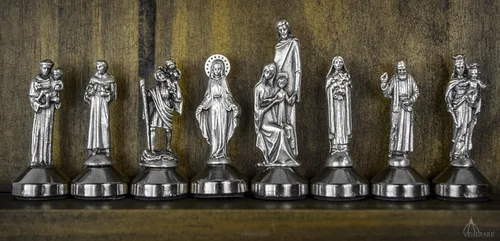 Miniatura 5 de Venerare Estatua devocional católica para el hogar u oficina (Sagrada Familia)