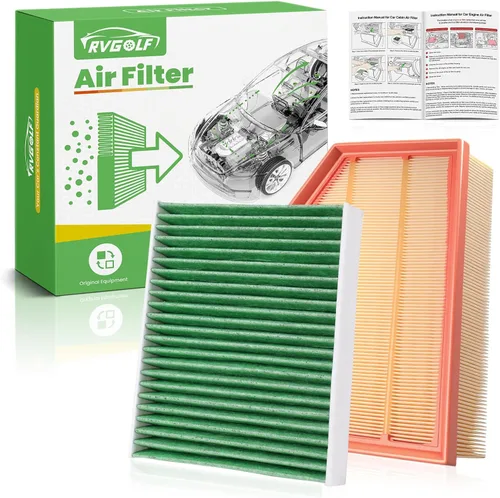 Miniatura 24 de Juego de filtros de aire de motor+cabina para Honda Civic 2016-2026 (2.0L), HR-V HRV 2023-2026 (2.0L) (solo aspirado naturalmente, no para tipo R!)