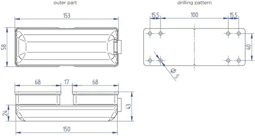 Miniatura 6 de Thule Cerradura de puerta Van Lock
