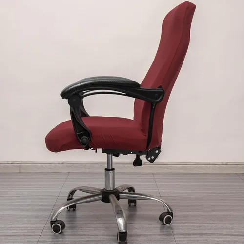 Miniatura 2 de Melaluxe - Funda elástica universal para silla de oficina, funda para silla de escritorio, cubierta elástica para silla de computadora (tamaño: M)