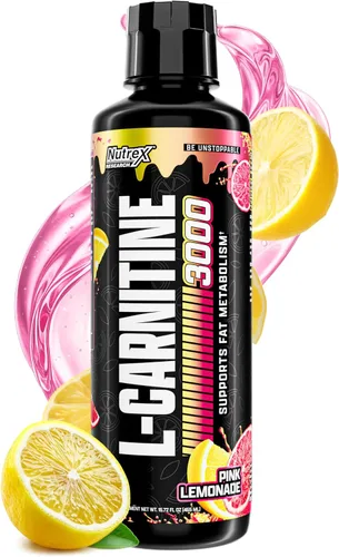 Miniatura 14 de Nutrex Research L-Carnitina 3000 (31 porciones, Berry Blast) Disparos líquidos, sin estimulantes Apoya la recuperación muscular para hombres