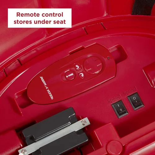 Miniatura 7 de Radio Flyer Auto de parachoques con batería de 6 V, eléctrico con control remoto, juguete para montar para niños pequeños de 1.5+ años
