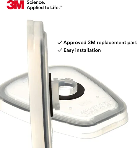 Miniatura 2 de 3M Adaptador de filtro respirador 502, paquete de 20