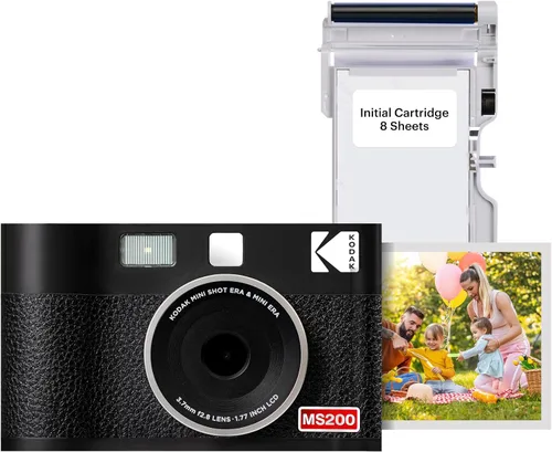 Miniatura 11 de KODAK Mini Shot 2 ERA 4PASS - Cámara instantánea y impresora fotográfica 2 en 1 (Amarillo, Cámara + 8 hojas iniciales + 60 hojas)