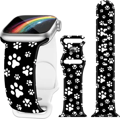 Miniatura 30 de Bandas de reloj de vacaciones compatibles con Apple Watch para mujeres y hombres de 38mm 40mm 41mm 42mm 44mm 45mm 46mm 49mm, para iPhone, iWatch
