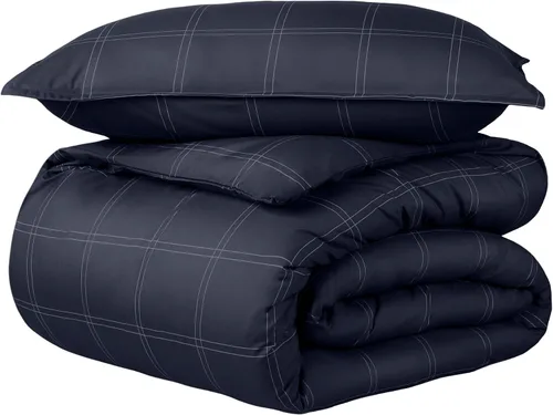 Miniatura 33 de Bare Home - Funda de edredón de ropa de cama extra larga - Colección premium de 1800 hilos súper suave - Funda de edredón ligera y fresca - Ropa