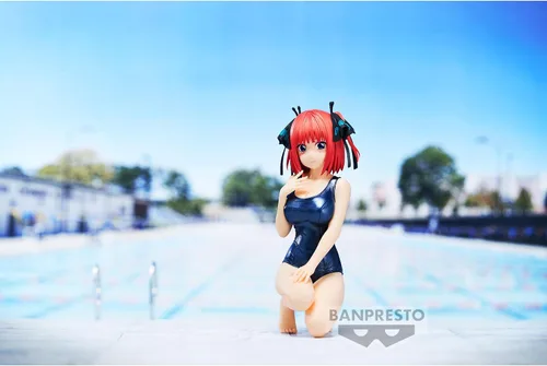 Miniatura 4 de Banpresto - La película de quintillizos por excelencia - Nino Nakano (estilo escolar ver.), Figura de Bandai Spirits Celestial vivi