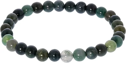 Miniatura 274 de Gem Avenue Handmade Round Bead Stretch Bracelet Unisex Natural Stone Beaded Jewelry for Men & Women, Elastic Wristband for Daily Wear