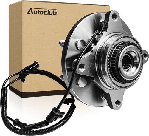 AUTOCLUB 4WD 6-Lug Buje de rodamiento de rueda delantera para 11-14 Ford F-150 Expedition Lincoln Navigator 2011 2012 2013 2014 Reemplazo de montaje