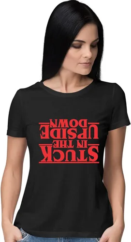Miniatura 31 de Go All Out Camiseta para mujer Stuck in The Upside Down