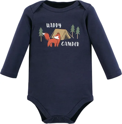 Miniatura 6 de Hudson Baby baby-boys Cotton Long-sleeve Bodysuits 5-pack