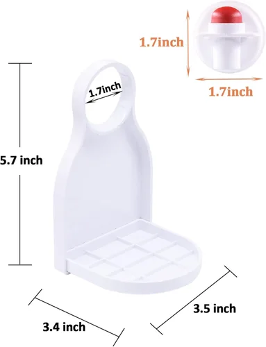 Miniatura 6 de Portavasos de detergente para ropa sucia, colector de goteo de detergente, organizador de bandeja de líquido para suavizante de tela, dispensador