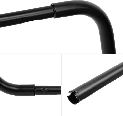 Miniatura 6 de Green-L Manillar de motocicleta Ape Hanger de 1 1/4 pulgadas apto para Harley Sportster XL1200 XL883 choppers personalizados FLST FXST