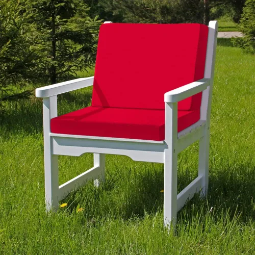 Miniatura 6 de GUEGLSA Fundas de cojín de repuesto para exteriores de 24x24x5 pulgadas, fundas impermeables para asientos de patio, fundas para cojines de silla