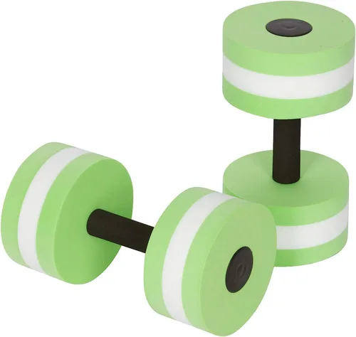 Miniatura 5 de Pesas de agua deportivas para ejercicio de piscina, equipo de aeróbicos acuáticos, juego combinado de mancuernas de ejercicio acuático de alta