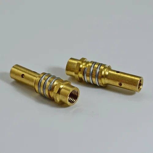 Miniatura 5 de RIVERWELD MIG MAG - Difusor de puntas de contacto 002.0078 Fit 15AK MB15 Co2 soplete de soldadura paquete de 5