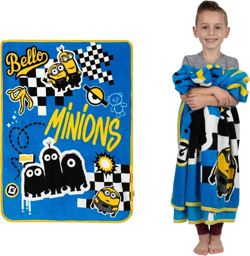 Miniatura 9 de Franco Ropa de cama para niños, manta súper suave de micro raschel, 46 x 60 pulgadas, Paw Patrol y funda de almohada reversible de microfibra súper