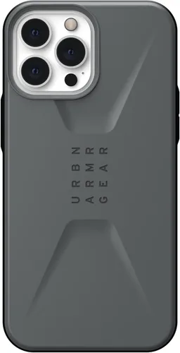 Miniatura 3 de URBAN ARMOR GEAR UAG - Funda diseñada para iPhone 13 Pro Max, color gris, plateado, elegante, ultrafina, absorbente de golpes, funda protectora