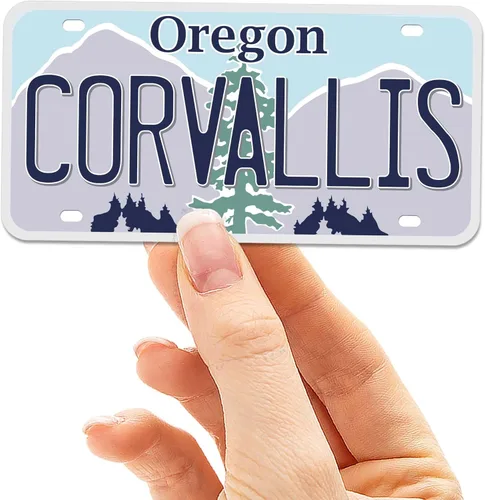 Miniatura 8 de Oregon - Calcomanías para placa de matrícula, elige tu o ciudad, calcomanía para parachoques del noroeste del Pacífico para Hydroflask (Portland)