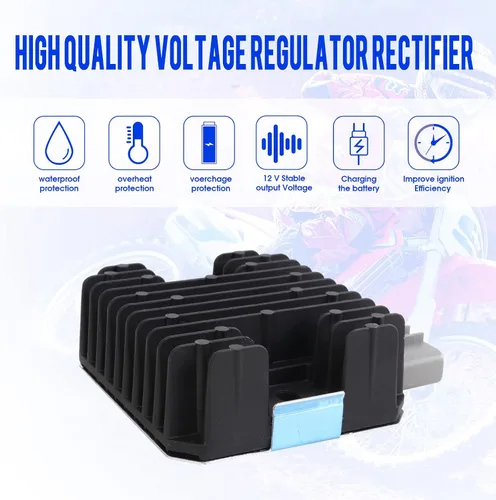 Miniatura 7 de 4014856, 4016868 Regulador de Voltaje Rectificador mosfet 65A Compatible con Polaris Ranger/RZR 500 570 900 1000 XP Turbo Sportsman/Scrambler 850