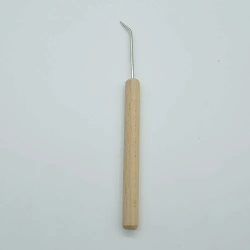 Miniatura 9 de EXCEART - Telar de tejido de madera de haya maciza con gancho de ganchillo, kit de telar ligero para tejer bufanda y manualidades fáciles de hacer
