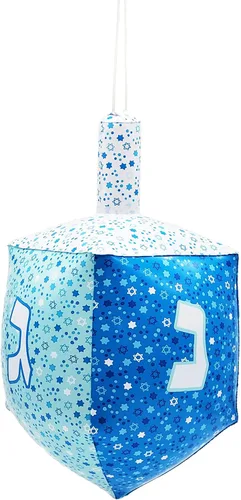 Miniatura 6 de The Dreidel Company Hanukkah Dreidel inflable, decoraciones de fiesta y eventos de Januka, 24 pulgadas de alto (paquete de 2)