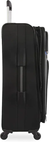 Miniatura 3 de Nautica Seascape Collection 4pc Softside Luggage Set BlackBlue