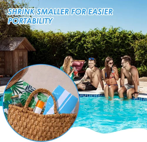 Miniatura 6 de Pool Float Adults 4-in-1 Water Hammock Float,Saddle, Drifter,Lounger Inflatable Pool Floats for Swimming Pool, Beach, Hammock Pool Float Azul + verde