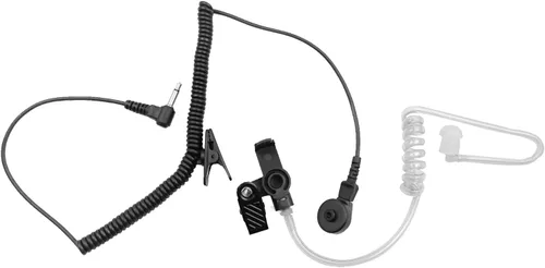 Miniatura 3 de HWAYO 0.138 in 1 pin escucha solo vigilancia acústico encubierto tubo de aire auricular de radio policía auriculares + auriculares de repuesto