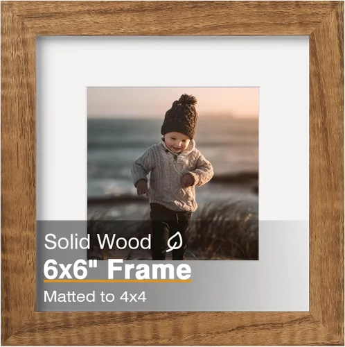 Miniatura 51 de KINLINK 3.5x5 Picture Frame, Ash Black Solid Wood Frame with Plexiglass for Table Top and Wall Mounting, Photo Frame for Horizontal or Vertical