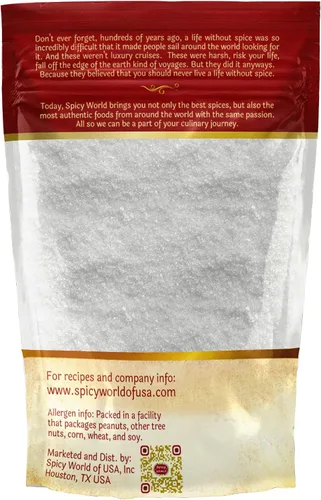 Miniatura 2 de Spicy World Bolsa a granel de ácido ascórbico de 1 libra, polvo puro de vitamina C, 100% puro, grado alimenticio, se puede utilizar para enlatar