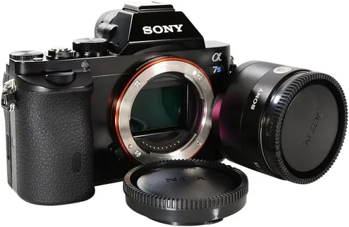 Miniatura 5 de Juego de tapa de cuerpo y cubierta trasera para cámara compatible con cámaras Sony E-Mount NEX A7V, A7II, III A7R III A9 A7 A7R A7S A6500 A6300
